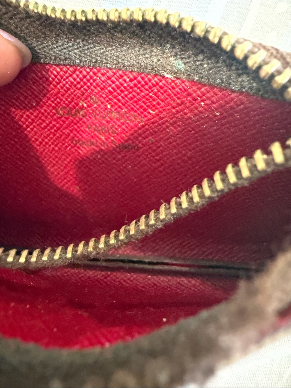 Authentic *RARE* Louis Vuitton  Monogram Cherry Key Pouch - Picture 4 of 5